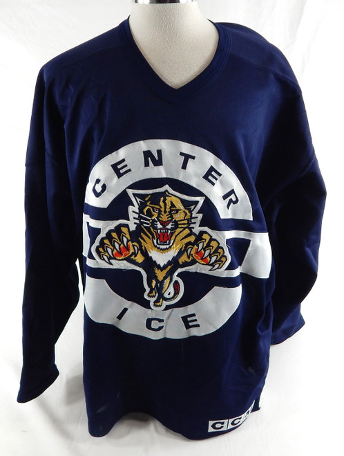 Florida Panthers Vasilyev #53 Game Used Navy Practice Jersey 56 737