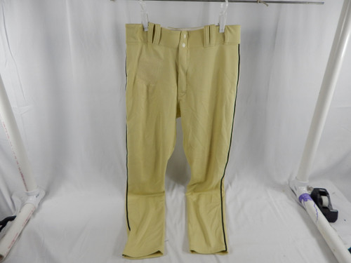 2022 Arizona Diamondbacks Geraldo Perdomo #2 Game Used Gold Pants City 34-37 8