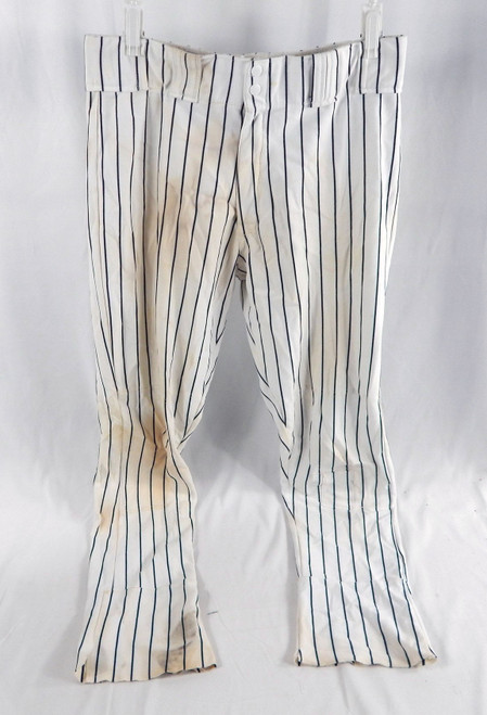 Pittsburgh Pirates Game Used White Pants Size 375