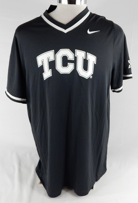 2020 Texas Christian TCU Frogs #2 Game Issued Grey Practice Jersey Baseball 88