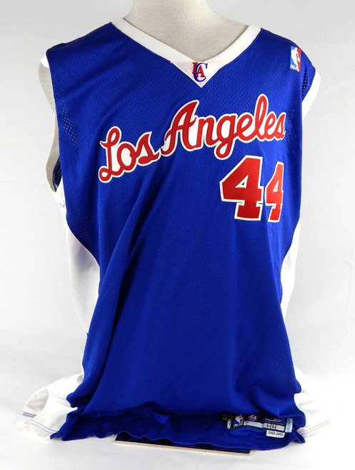 2002-03 Los Angeles Clippers Cherokee Parks #44 Game Used Blue Jersey 52 143