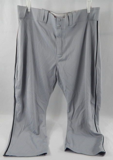 2012 Miami Marlins Carlos Zambrano #38 Game Issued Grey Pants 40-53-24 462