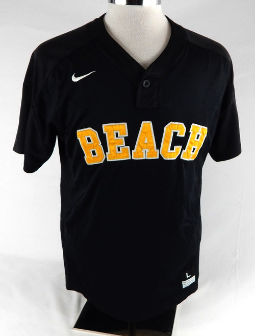 2019 Long Beach State Dirtbags #40 Game Used Black Jersey Baseball L 891