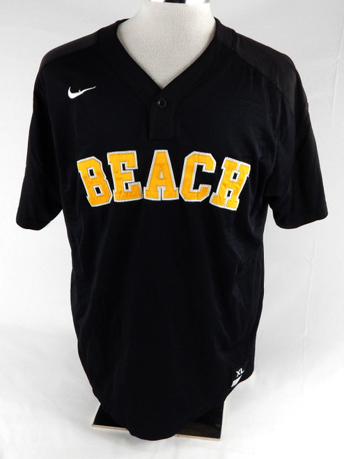 2019 Long Beach State Dirtbags #12 Game Used Black Jersey Baseball XL 890