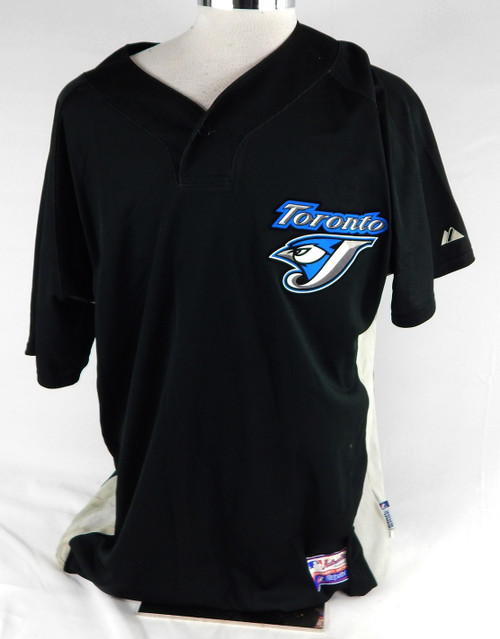 2004-06 Toronto Blue Jays #66 Game Used Black Jersey ST BP 48 673