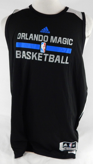 2014-15 Orlando Magic Nikola Vucevic #9 Game Used Black Practice Jersey 3XL 694
