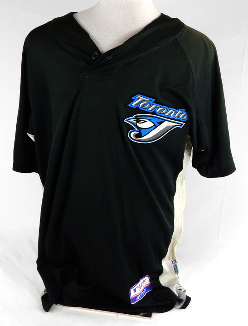 2007-10 Toronto Blue Jays #15 Game Used Black Jersey ST BP 48 680