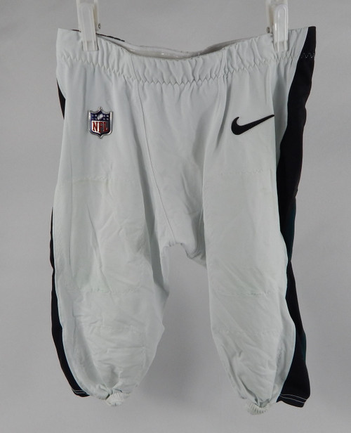 2024 Philadelphia Eagles Zack Baun #53 Game Used White Pants 34 DP102533