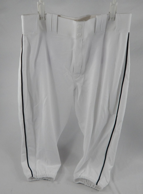 2015 Miami Marlins Mike Dunn #40 Game Used White Pants 35-45-21 993