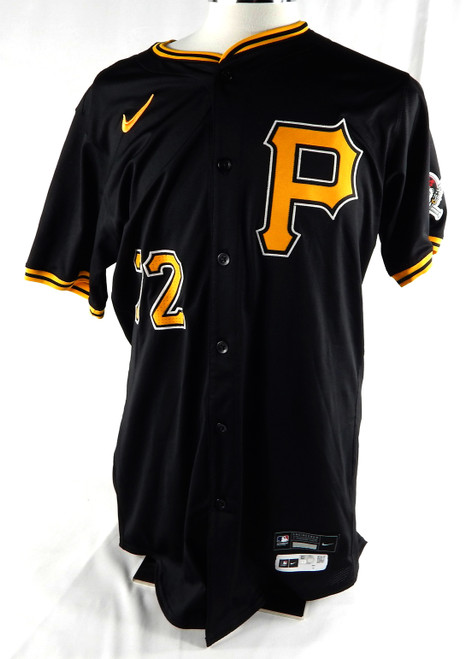 2024 Pittsburgh Pirates Ryder Ryan #72 Game Issued Black Jersey 44 DP87494