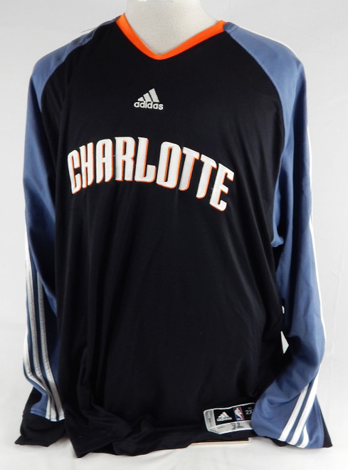 2009-10 Charlotte Bobcats Stephen Graham #23 Game Used Black Shooting Shirt 2XL9
