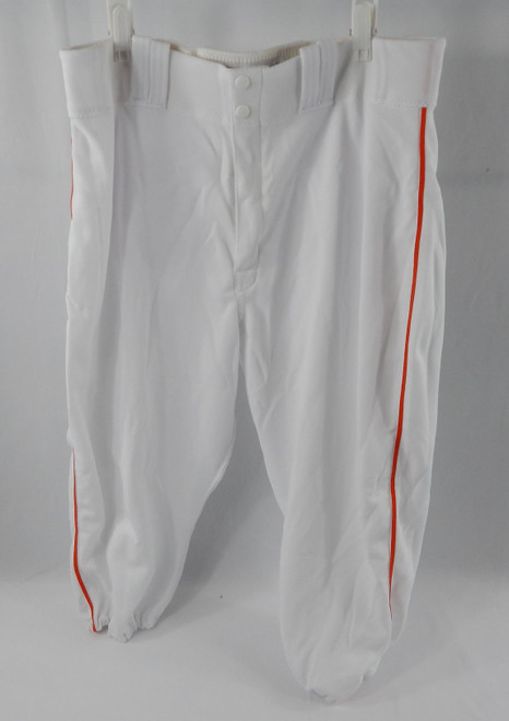 2012 Miami Marlins Hanley Ramirez #2 Game Used White Pants 35-48-24 495