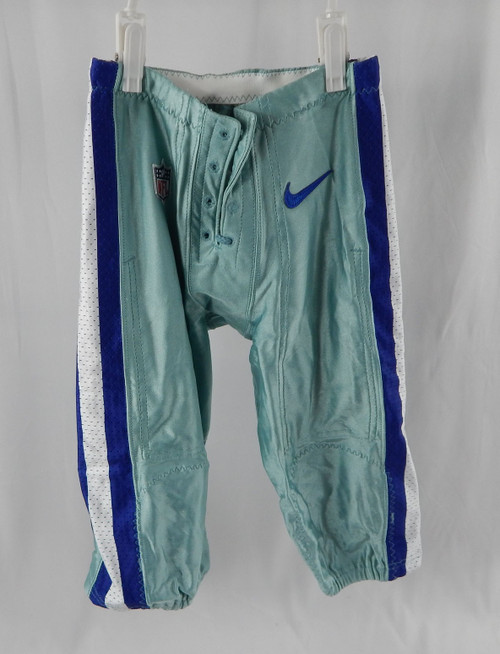 2010s Dallas Cowboys Game Issued Grey Seafoam Pants 28 609