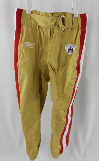 2009 San Francisco 49ers Game Issued Gold Pants 28 862