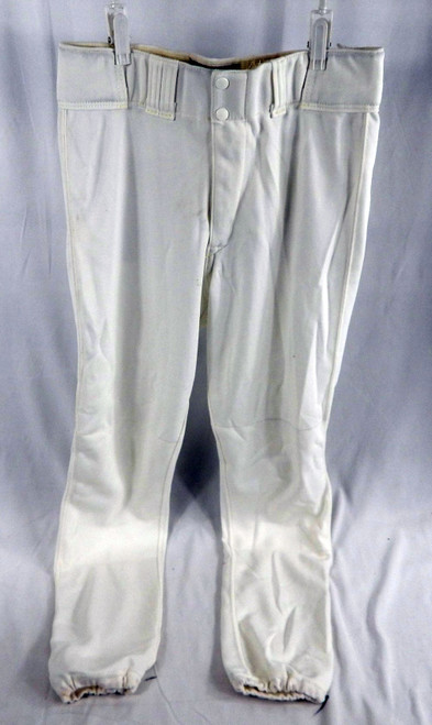 2001 Pittsburgh Pirates Brown #43 Game Used White Pants 36  995