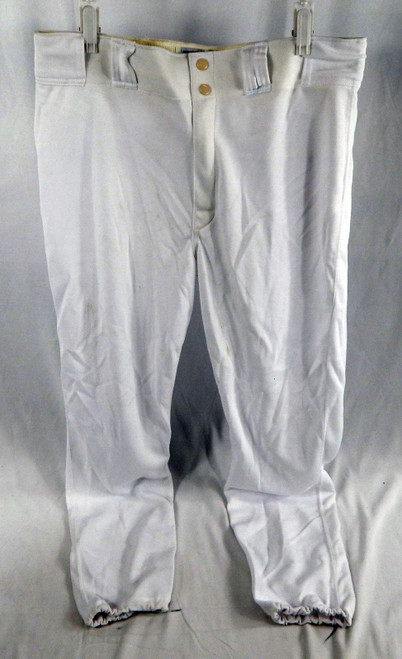 Pittsburgh Pirates Joe Boever #48 Game Used White Pants 37  997