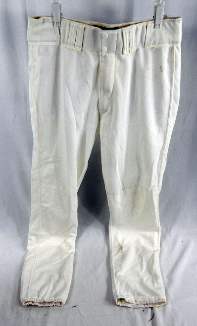 2001 Pittsburgh Pirates Wilkerson #19 Game Used White Pants 36 DP106009