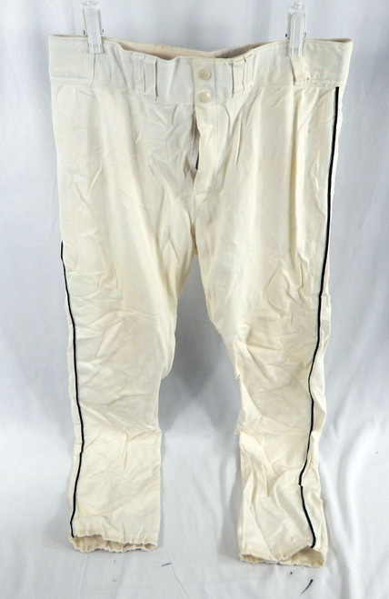 2001 Pittsburgh Pirates Thomas Game Used White Pants Size 40 DP106016