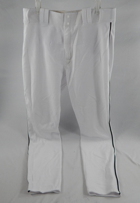 2016 Miami Marlins Barry Bonds #25 Game Used White Pants 36-44-36 947