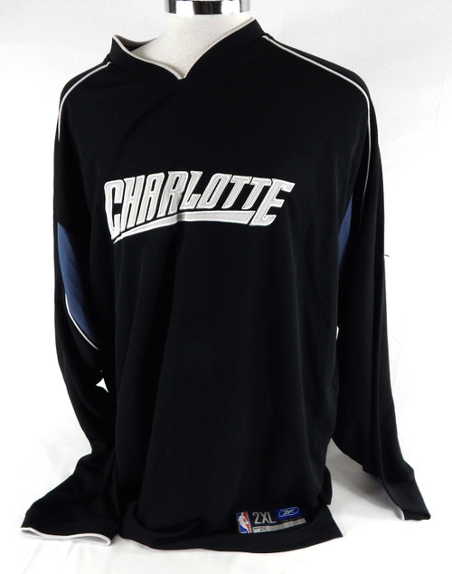 2004-05 Charlotte Bobcats Jason Kapono #24 Game Used Black Shooting Shirt 2XL 7