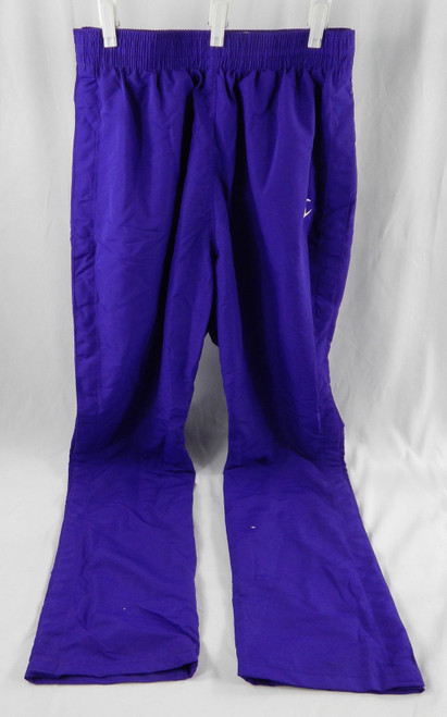 1990s Charlotte Hornets Game Issued Purple Warm Up Pants 38 533