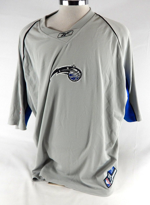 2003-04 Orlando Magic Juwan Howard #5 Game Used Grey Shooting Shirt 3XL 802
