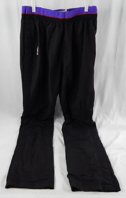 1996-97 Toronto Raptors Shawn Respert #31 Game Used Black Warm Up Pants 40 535