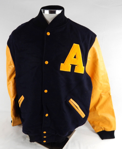 Appalachian State Mountaineers Game Issued Black Varsity Jacket XL 651