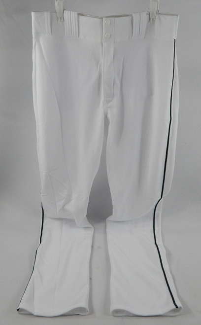 2013 Miami Marlins Mitch Talbot #21 Game Issued White Pants 34-31-35 627