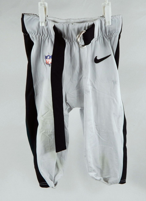 2024 Philadelphia Eagles Will Shipley #28 Game Used White Pants 30 DP103477