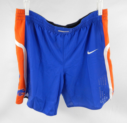2018-19 Boise State Broncos #13 Game Used Blue Shorts Basketball L 423