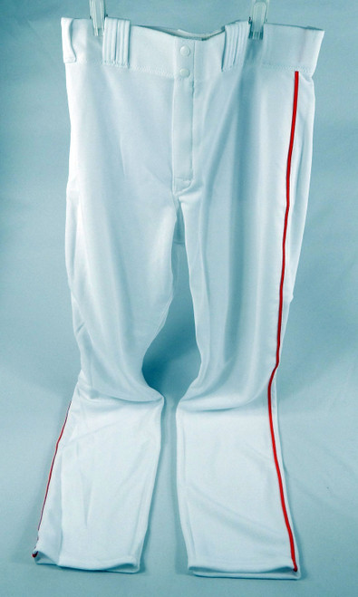 2012 Miami Marlins Gaby Sanchez #15 Game Used White Pants 37-44-36 349