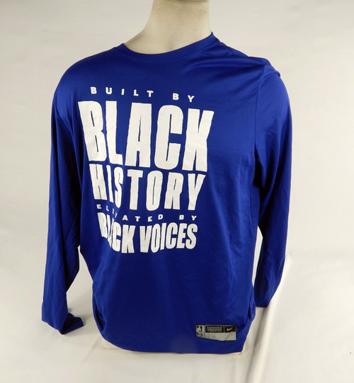 2023-24 Detroit Pistons Quentin Grimes #24 Game Used Blue Shooting Shirt BHM 3