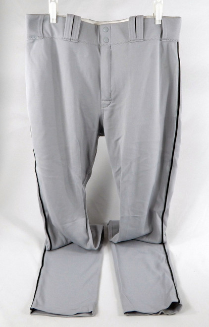 2017 Miami Marlins Edinson Volquez #36 Game Used Grey Baseball Pants 38 DP103089