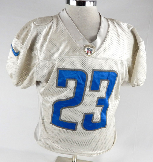 2018 Detroit Lions Darius Slay #23 Game Used White Practice Jersey S 334