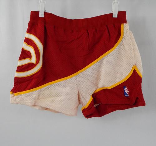 1986-87 Atlanta Hawks Tree Rollins #30 Game Used Red Shorts Pacman 36 208