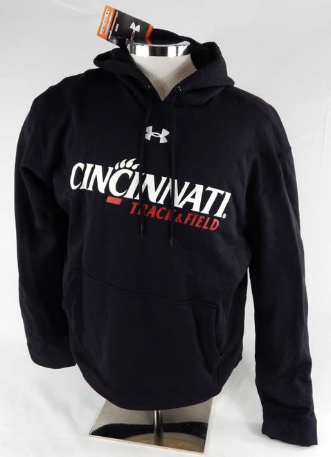2010s Cincinnati Bearcats # Team Issued Black Sweatshirt Track & Field L 091