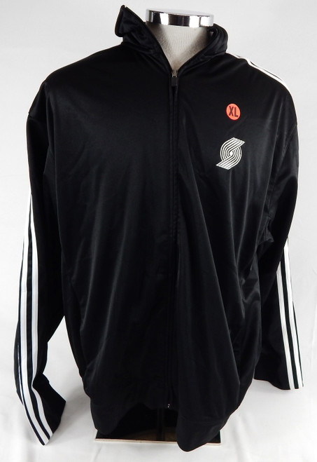 2006-09 Portland Trail Blazers # Team Issued Black Travel Jacket XL 093