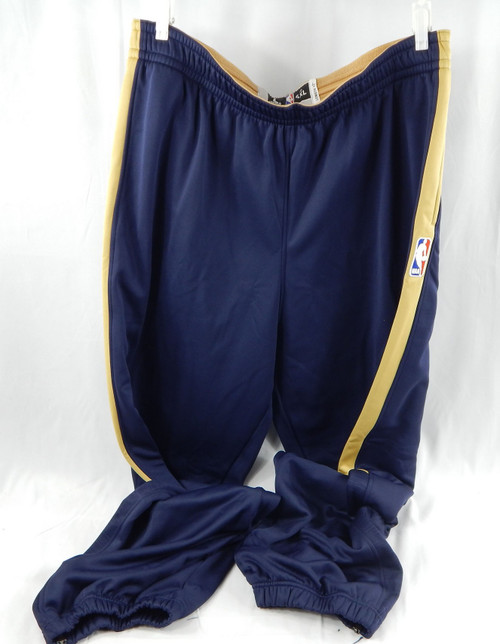 2014-15 New Orleans Pelicans Game Issued Navy Warm Up Pants 4XL+2 280