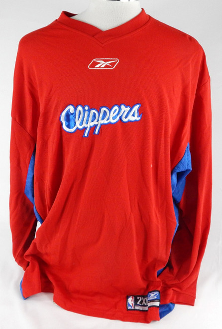 2003-04 Los Angeles Clippers Quentin Richardson #3 Game Used Red Shoot Shirt 9