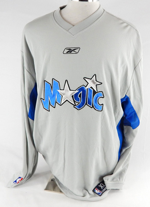 2002-06 Orlando Magic Game Issued Grey Shooting Shirt XL 108