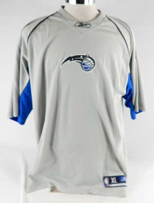 2002-06 Orlando Magic Game Issued Grey Shooting Shirt XL 114
