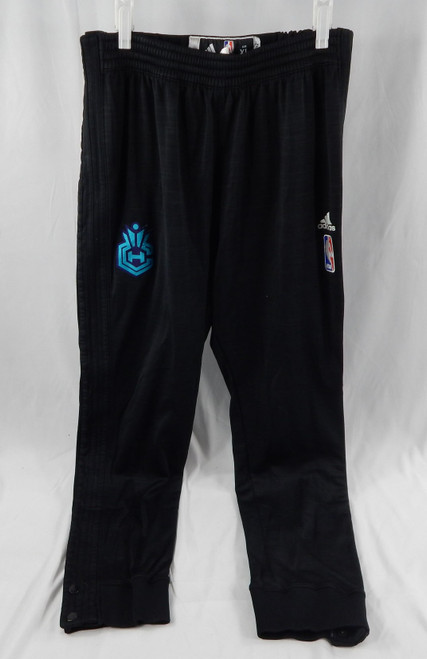 2015-16 Charlotte Hornets Kemba Walker #15 Game Used Black Warm Up Pants XL+2 87