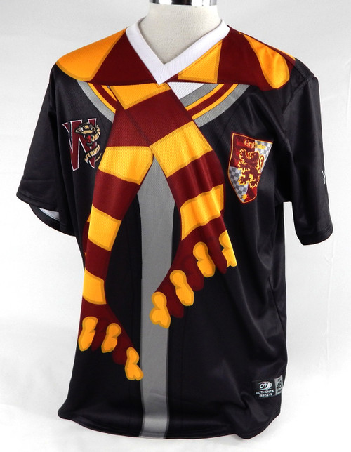 2025 Wisconsin Timber Rattlers #31 Game Used Black Jersey Harry Potter Gryffin