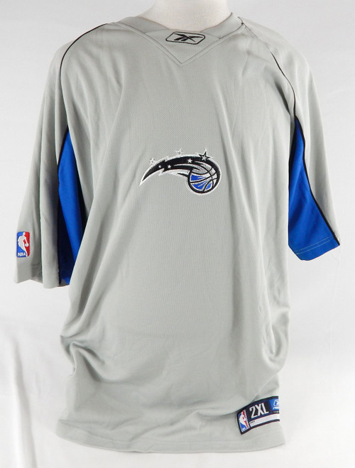 2002-06 Orlando Magic Game Issued Grey Shooting Shirt 2XL 116