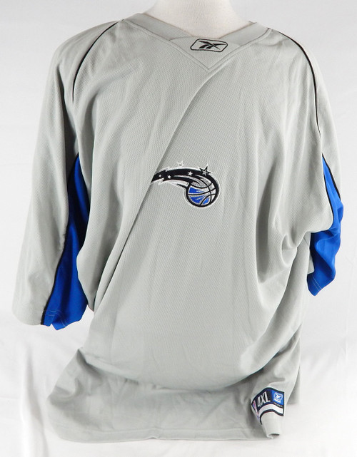 2002-06 Orlando Magic Game Issued Grey Shooting Shirt 4XL 118