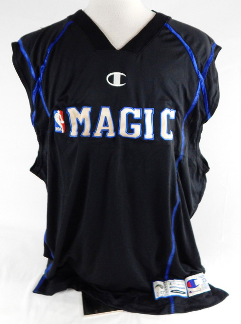 1990s Orlando Magic #55 Game Used Black Tank Top Shirt XXL 181