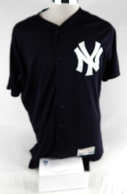 2019 New York Yankees Angel Aguilar #89 Game Used Navy Jersey Spring Training 6