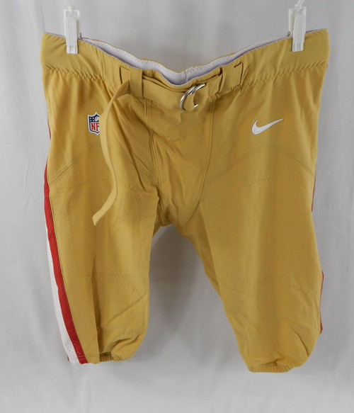 San Francisco 49ers Game Issued Gold Pants 44 613