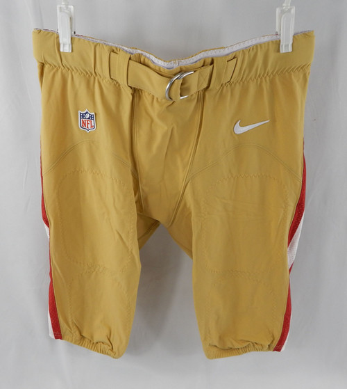 San Francisco 49ers Game Issued Gold Pants 42 614